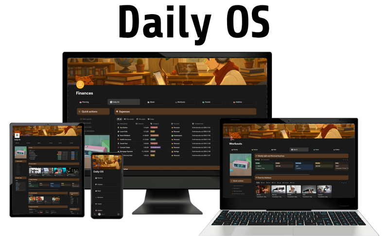 DailyOS - Complete Life Management System